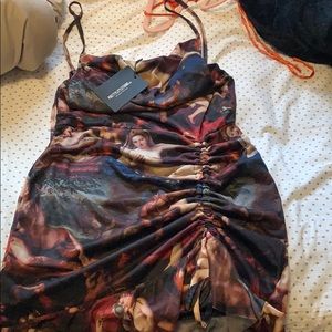 PLT renaissance ruched dress